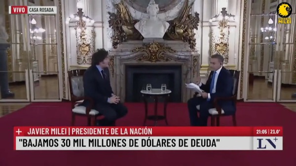 Javier Milei LIVE: Harte Kritik an Medien, Politik & Wirtschaft!