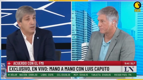 Caputo über Mileis Wirtschaftsplan: Warum das neue IWF-Abkommen entscheidend ist!