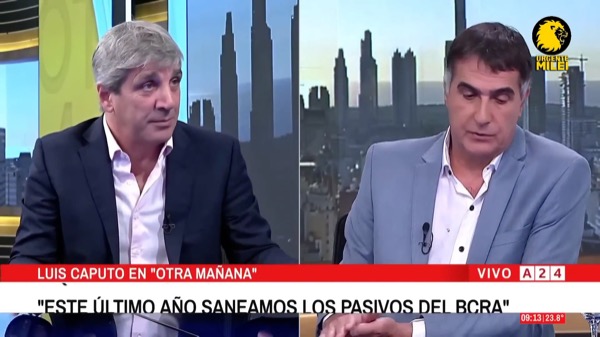 Argentiniens Wirtschaftspolitik: Caputo im Interview mit Laje