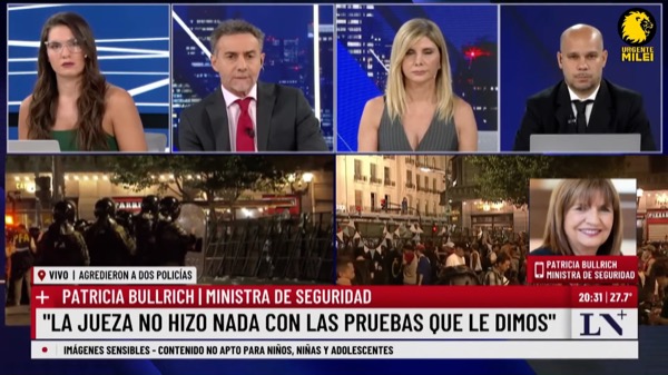 Argentinien: Sicherheitsoperation von Patricia Bullrich – Erfolg oder Eskalation?