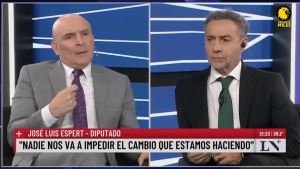 José Luis Espert explodiert gegen Lollapalooza & Cristina: „¡Chorra y cínica!“