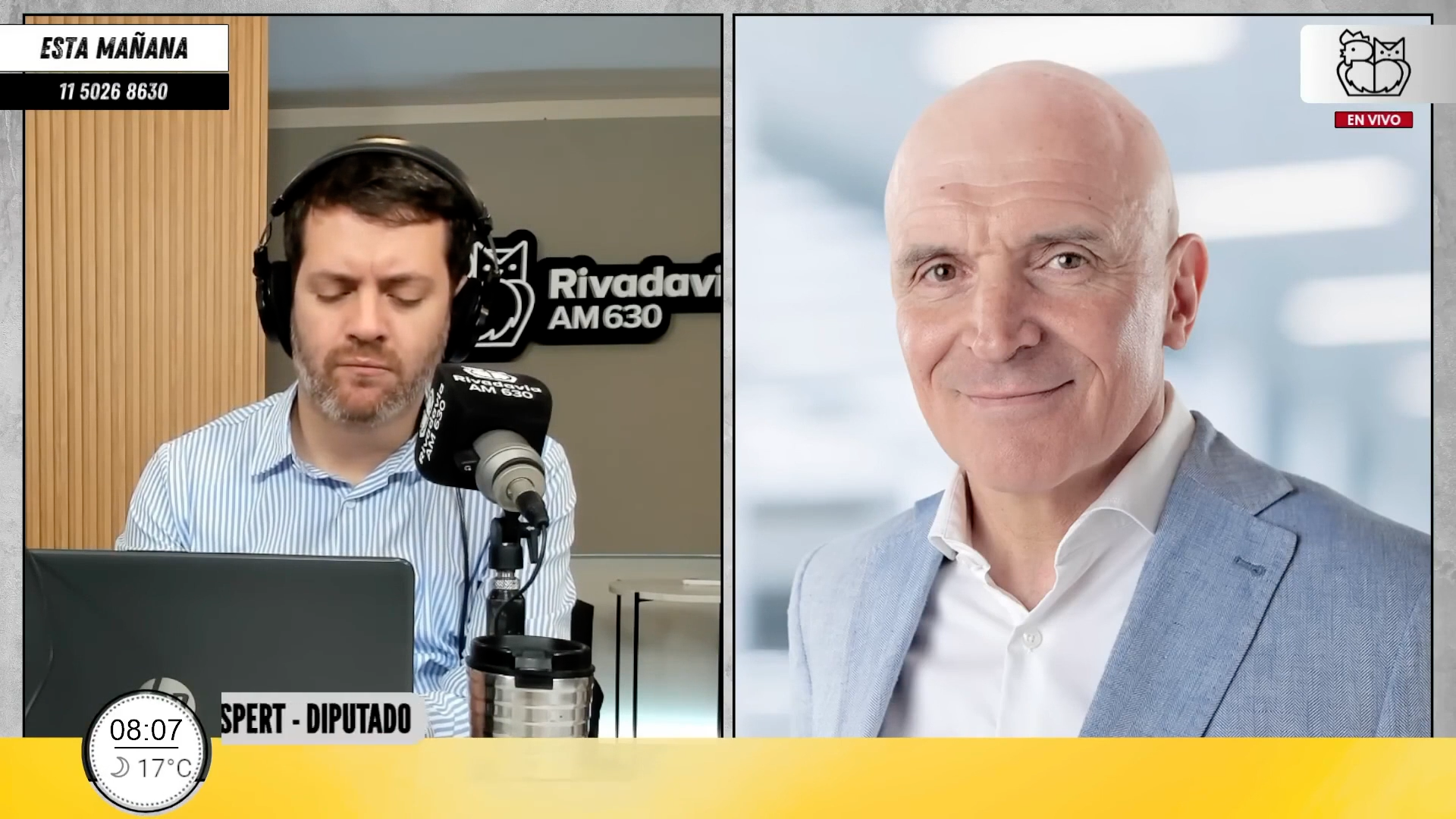 José Luis Espert zerlegt Kicillof und den Kirchnerismus im Radio-Interview