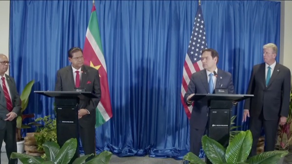 Rubio und Santokhi unterzeichnen Sicherheitsabkommen | USA stärken Partnerschaft mit Suriname
