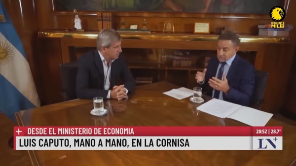 Luis Caputo über den IWF-Deal, den Peso & die Wahrheit über Argentiniens Wirtschaft